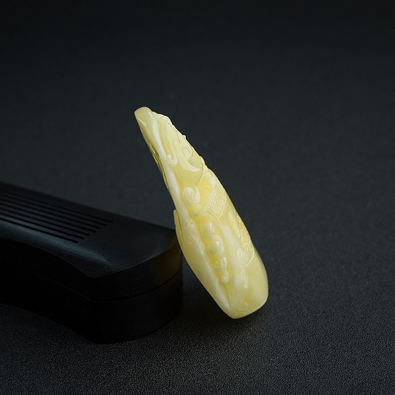 蜜蜡吊坠-红掌柜