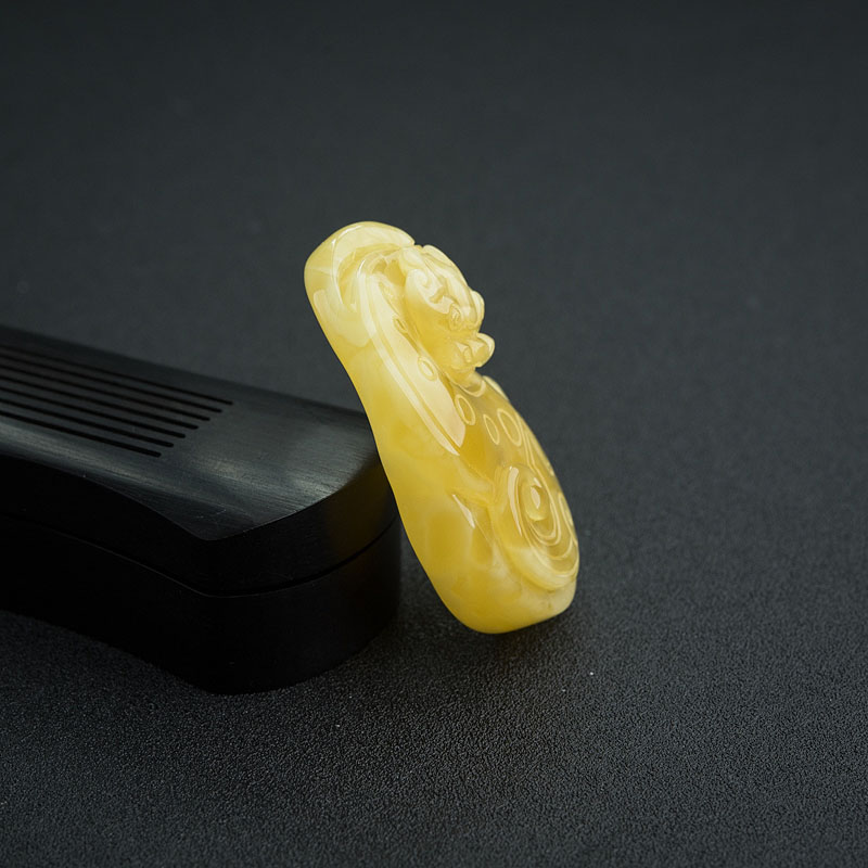 鸡油黄蜜蜡-红掌柜