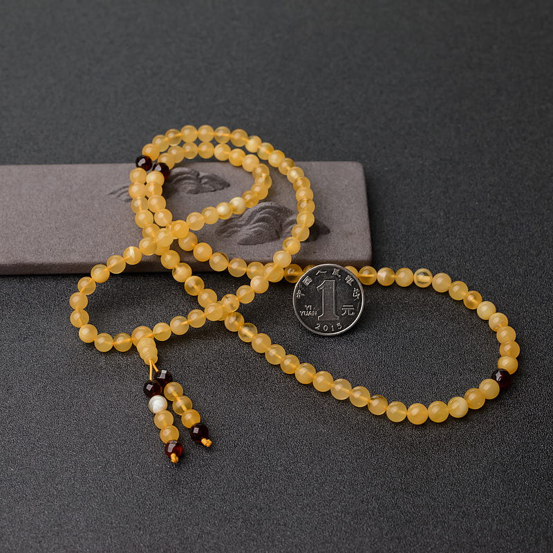 金绞蜜108佛珠-红掌柜