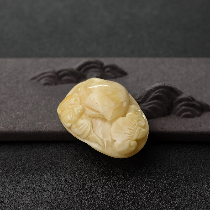 白花蜜蜡福禄双全-红掌柜