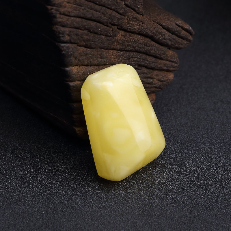 白花蜜蜡无事牌吊坠-红掌柜