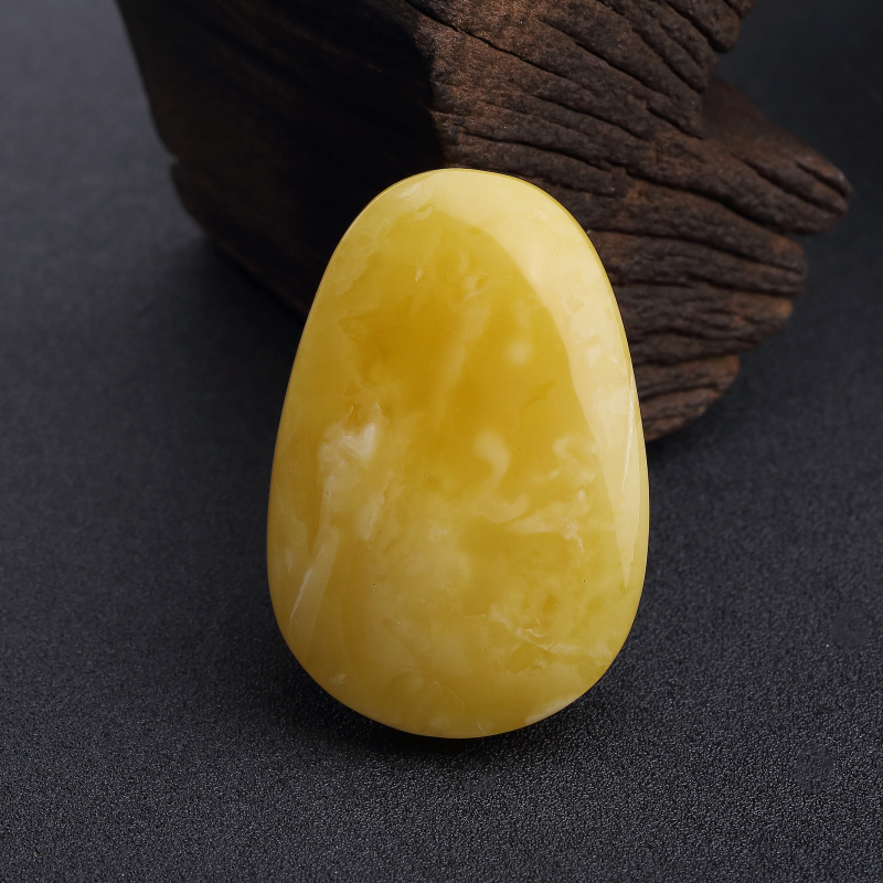 天然白花蜜蜡随形吊坠-红掌柜