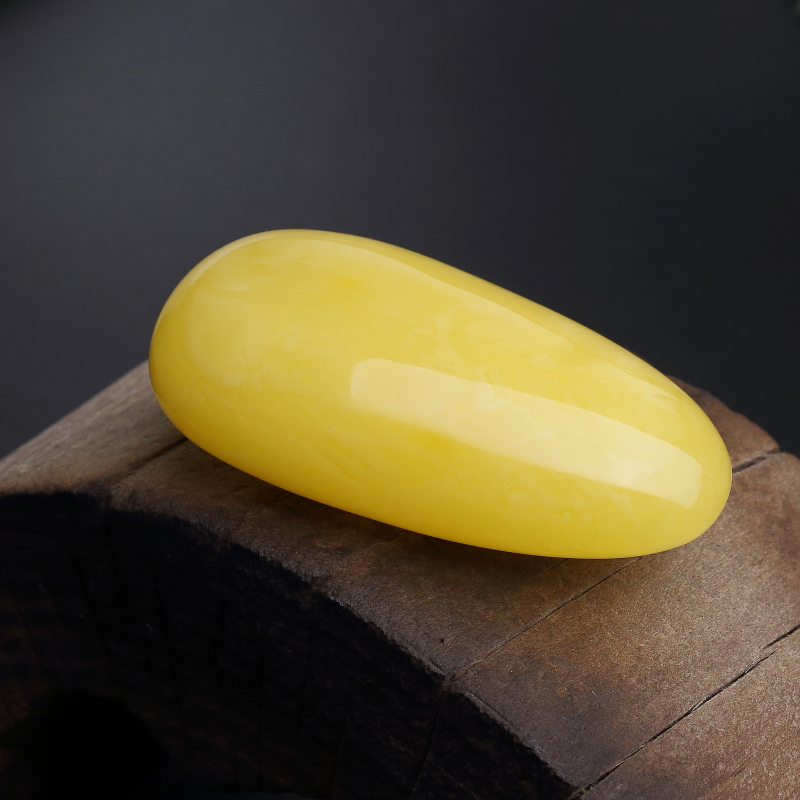 波罗的海天然鸡油黄蜜蜡吊坠-红掌柜