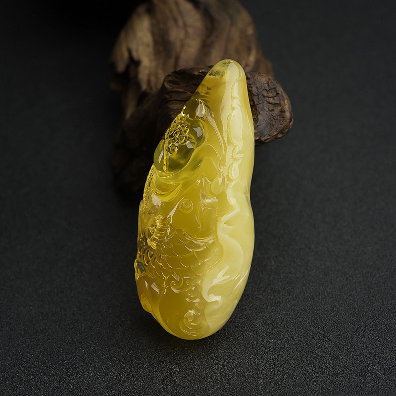 带皮鸡油黄金绞蜜连年有余-红掌柜 