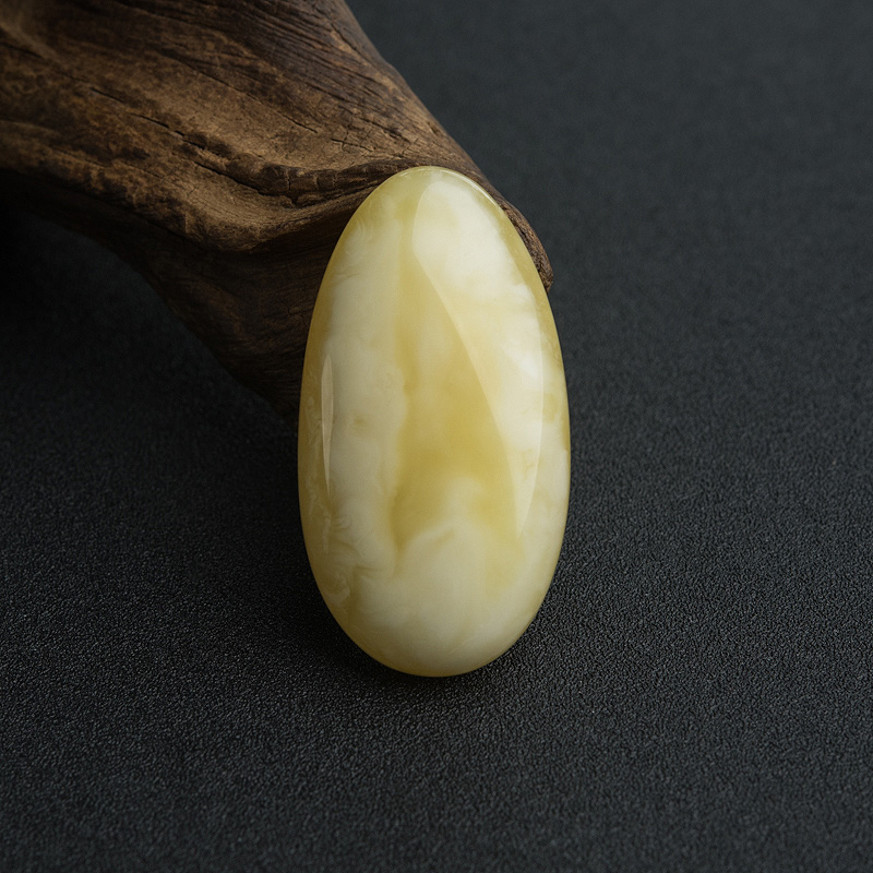 波罗的海天然白花蜜蜡随形吊坠-红掌柜