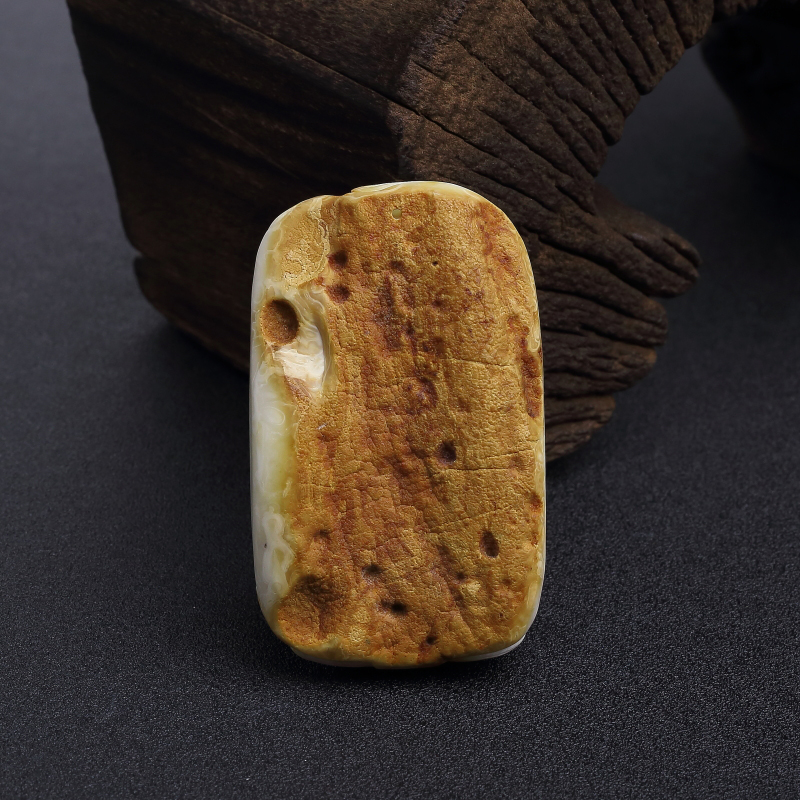 波罗的海天然象牙白白蜜观音吊坠-红掌柜