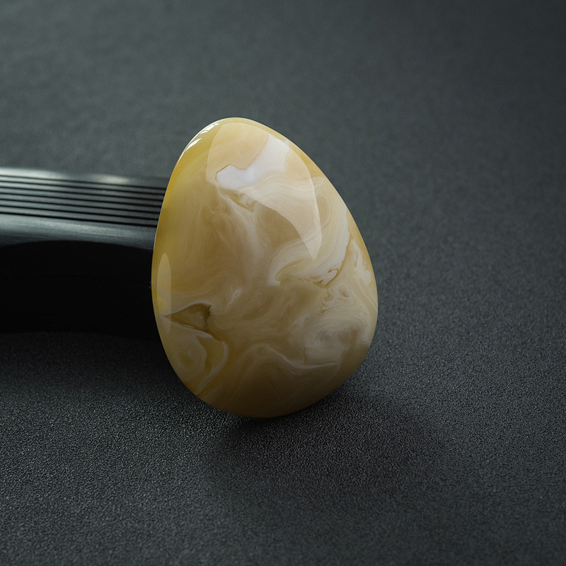 天然白花蜜蜡随形吊坠-红掌柜