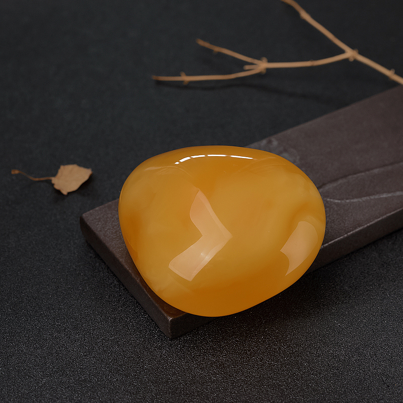 波罗的海蜜蜡随形吊坠-红掌柜