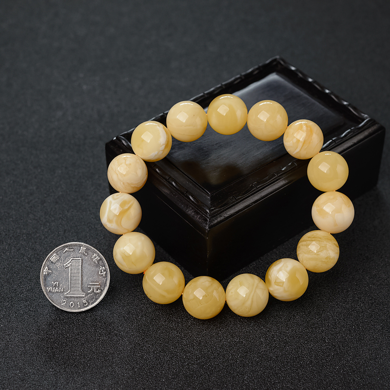 白花蜜单圈手串-红掌柜