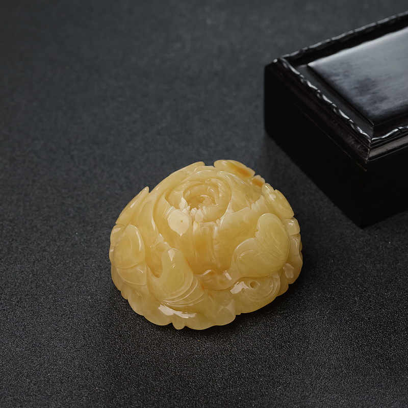 鸡油黄蜜蜡-红掌柜