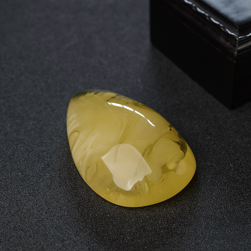 蜜蜡随形吊坠-红掌柜