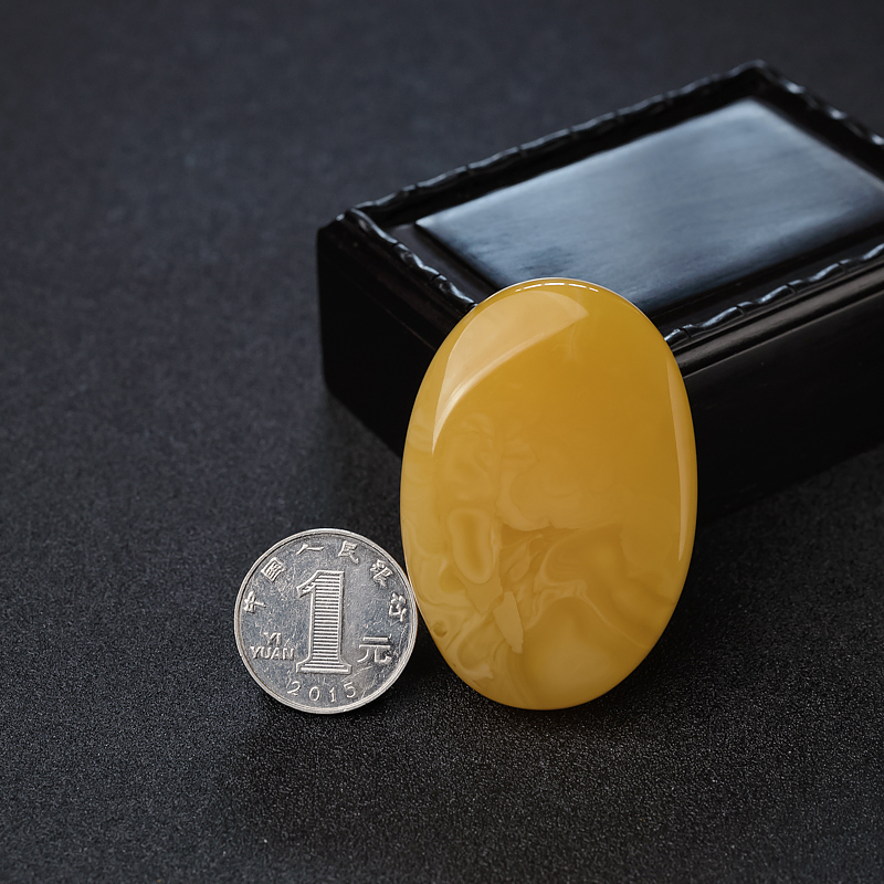 波罗的海蜜蜡吊坠-红掌柜