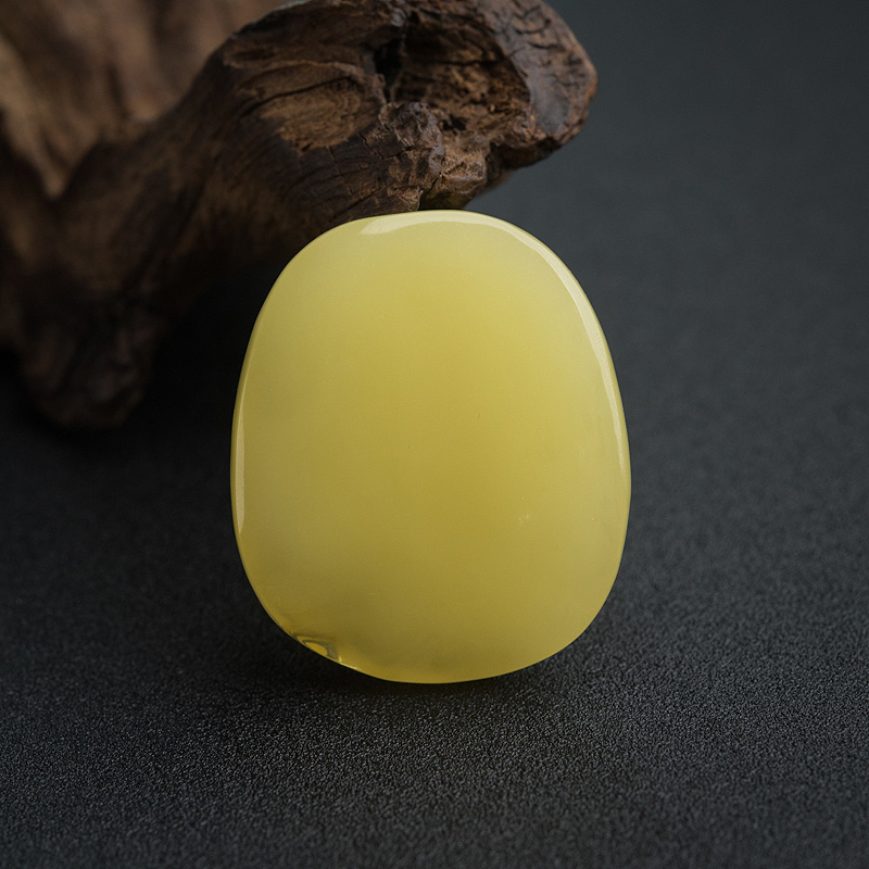 波罗的海蜜蜡观音吊坠-红掌柜