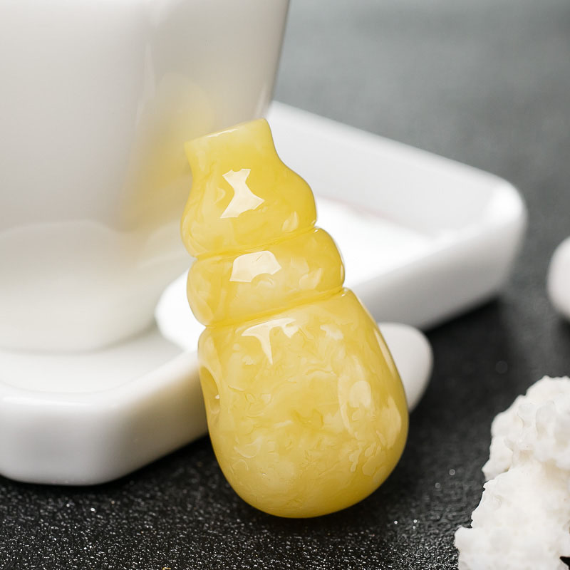 鸡油黄蜜蜡-红掌柜