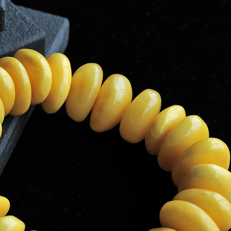 平安扣蜜蜡手饰-红掌柜