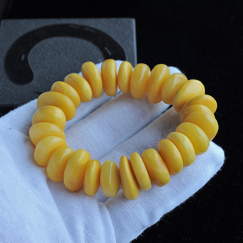 平安扣随形蜜蜡手饰-红掌柜