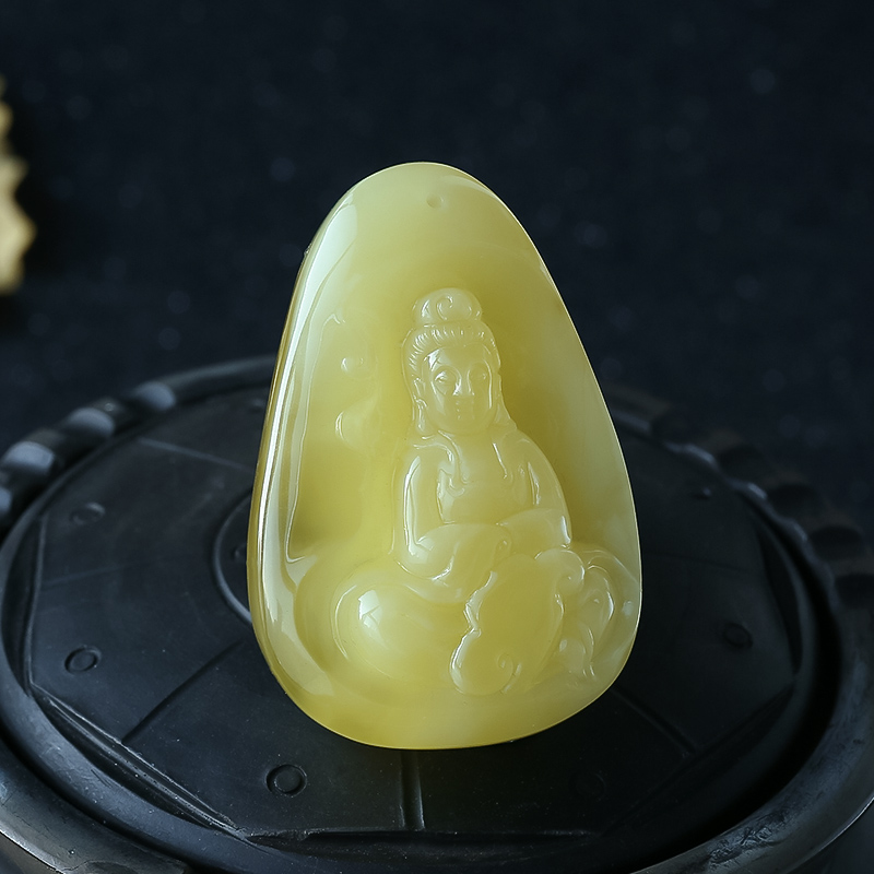 满蜜观音吊坠-红掌柜