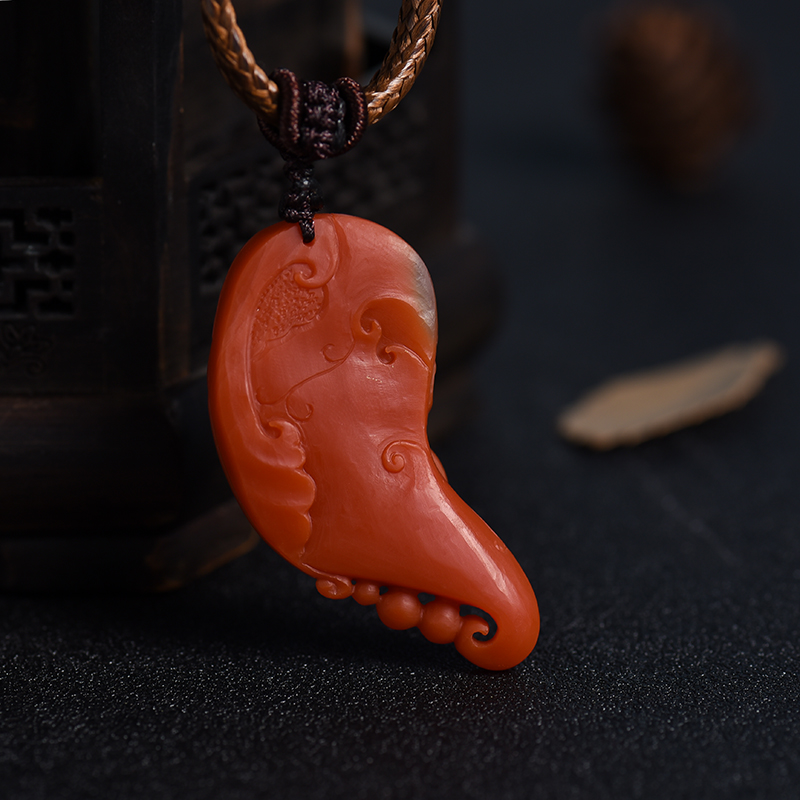 保山南红福禄寿挂件-红掌柜