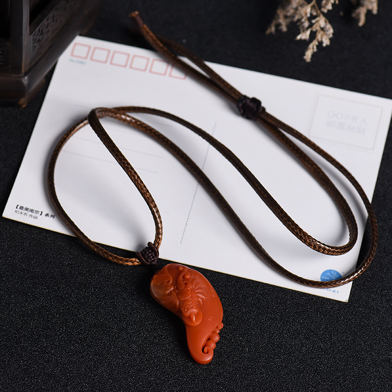 保山南红挂件-红掌柜