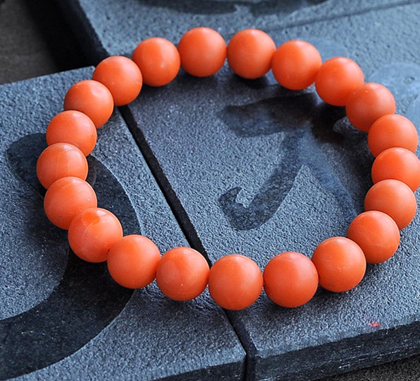 保山南红单圈手串-红掌柜