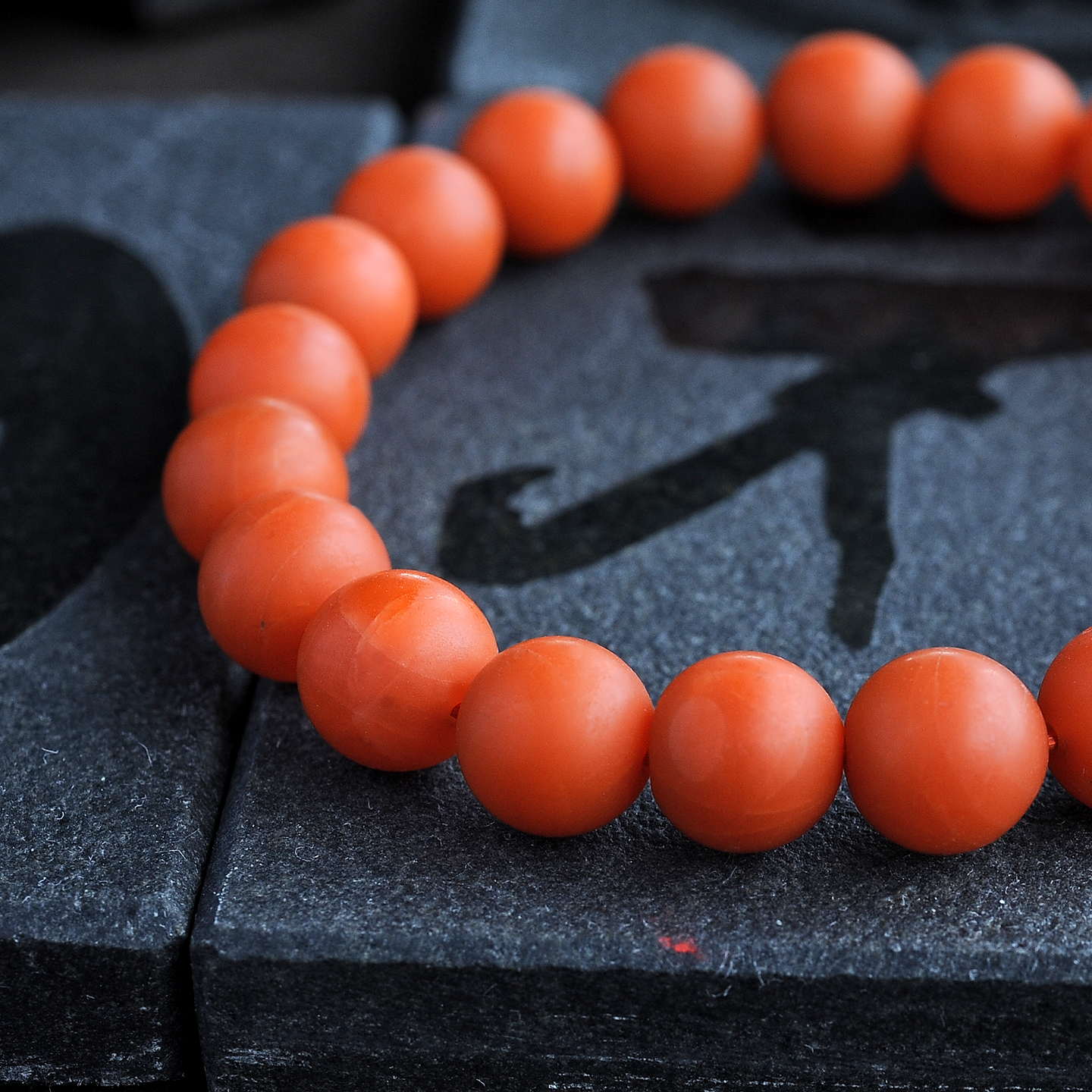 保山南红佛珠-红掌柜