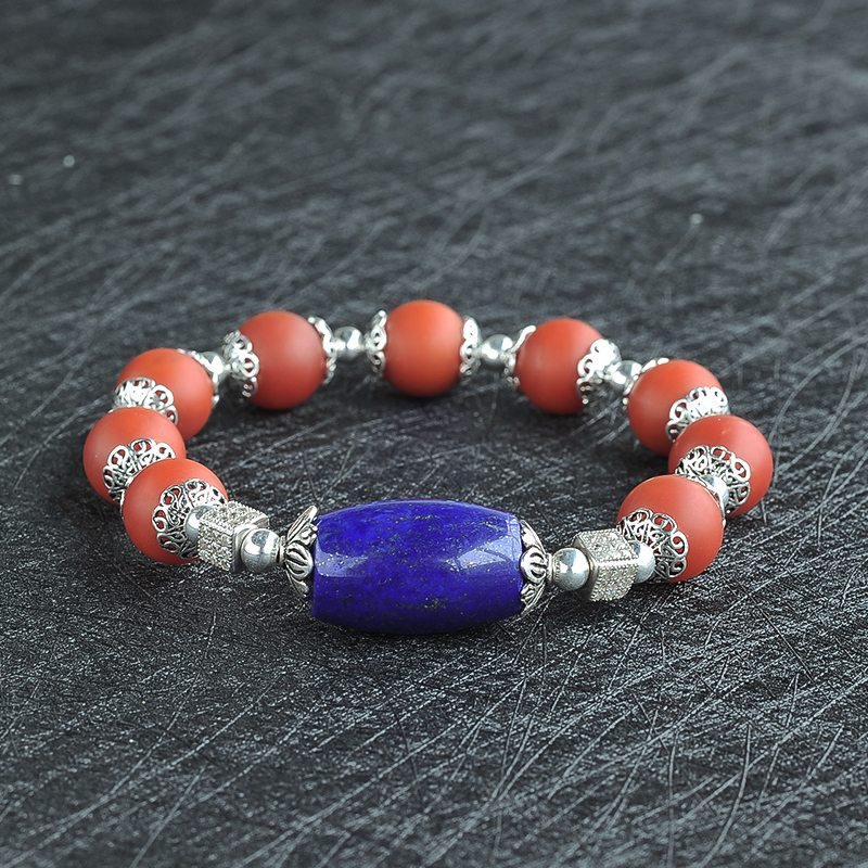 保山南红手串-红掌柜