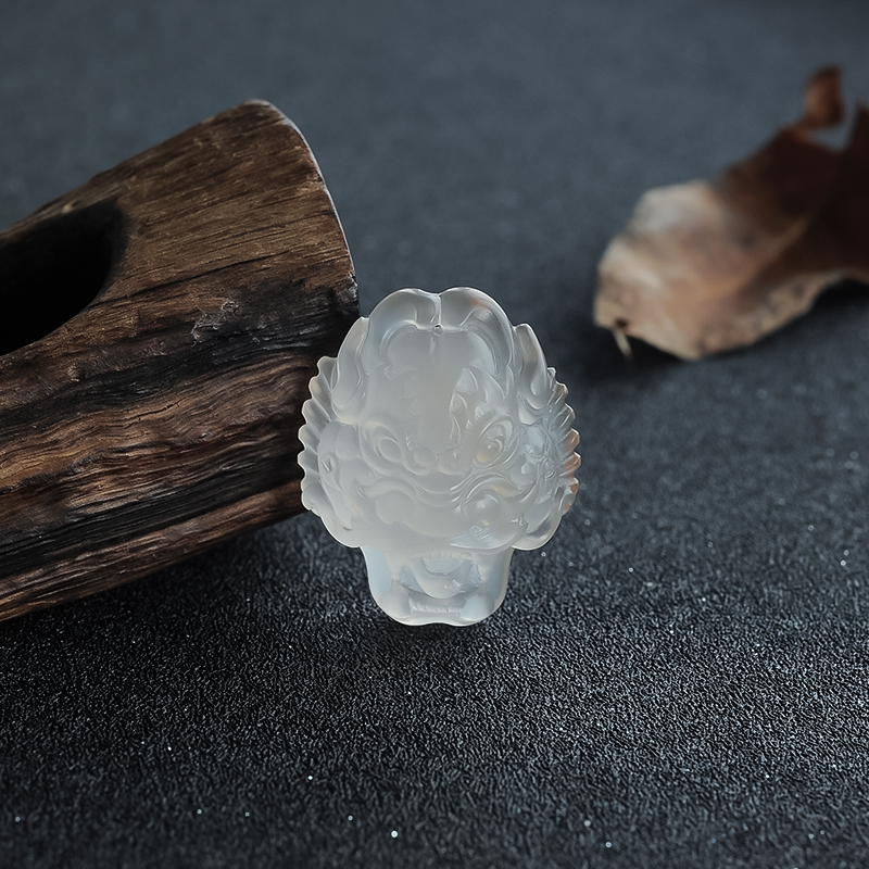 冰飘料南红挂坠-红掌柜