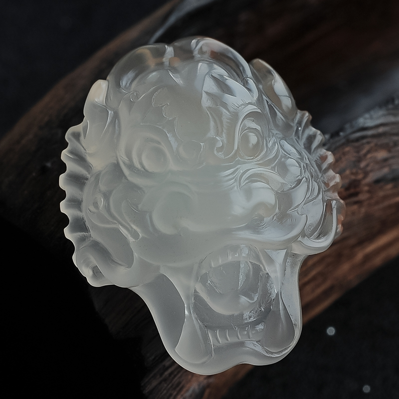 冰飘料南红挂件-红掌柜