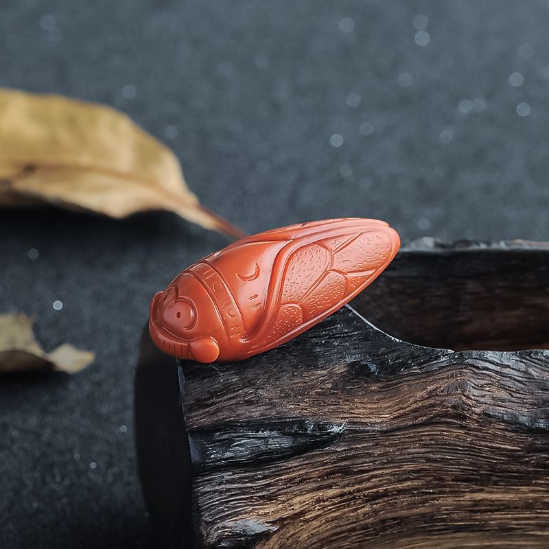 南红挂坠-红掌柜