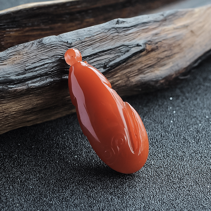 南红挂件-红掌柜