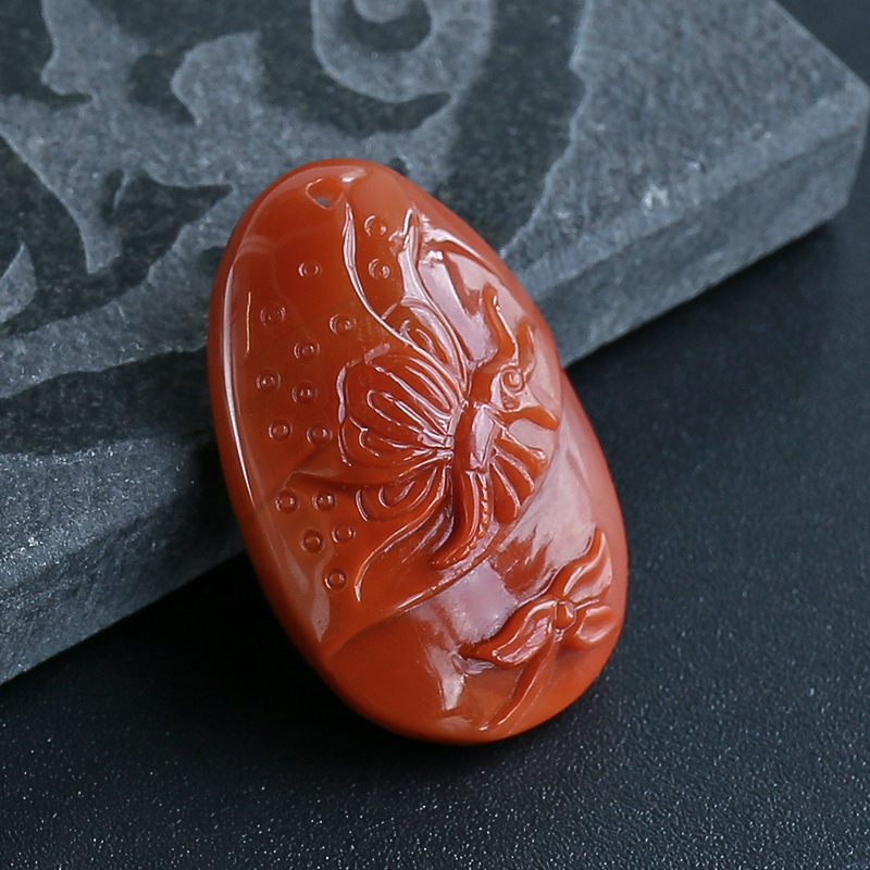 南红挂件-红掌柜