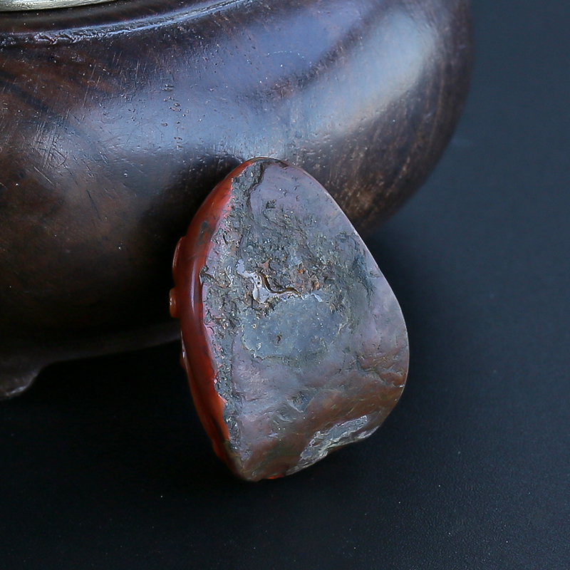 南红包浆料挂坠-红掌柜