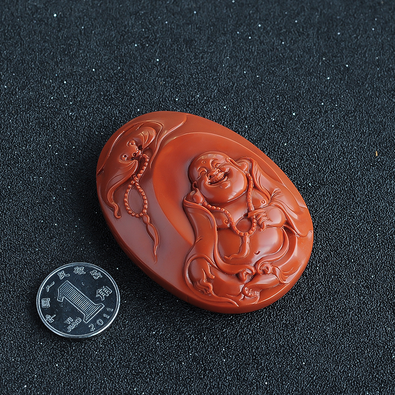 南红吊坠-红掌柜