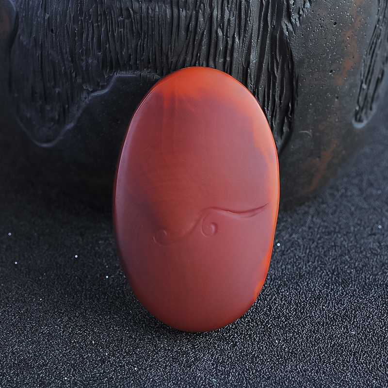 川料南红观音挂件-红掌柜