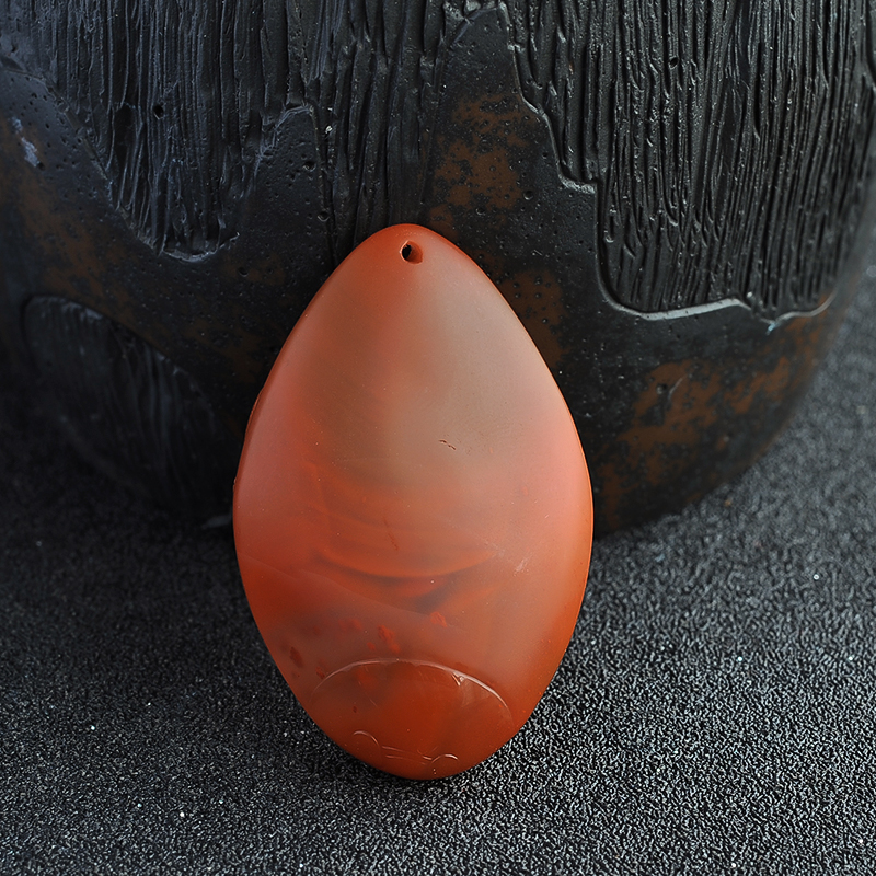 樱桃红南红挂件 - 红掌柜珠宝