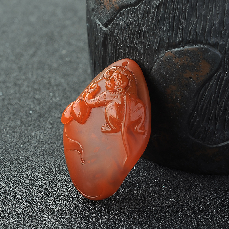 南红吊坠 - 红掌柜珠宝