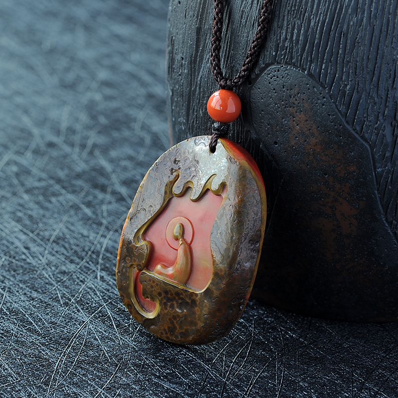 包浆南红 - 红掌柜珠宝