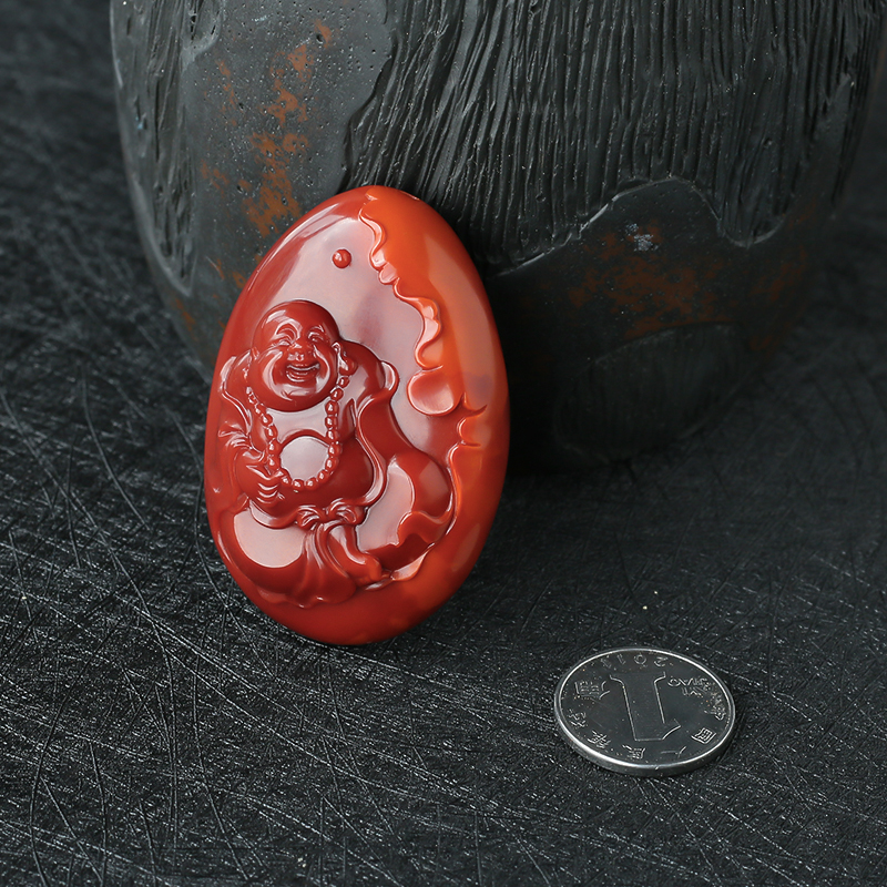 南红挂坠-红掌柜