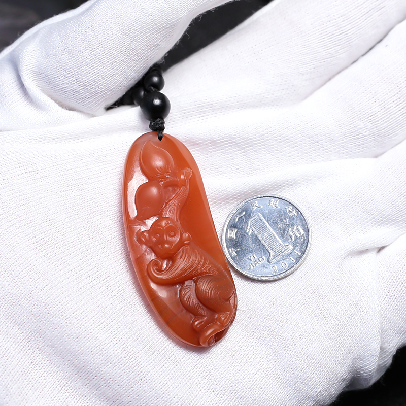 樱桃红南红 - 红掌柜珠宝