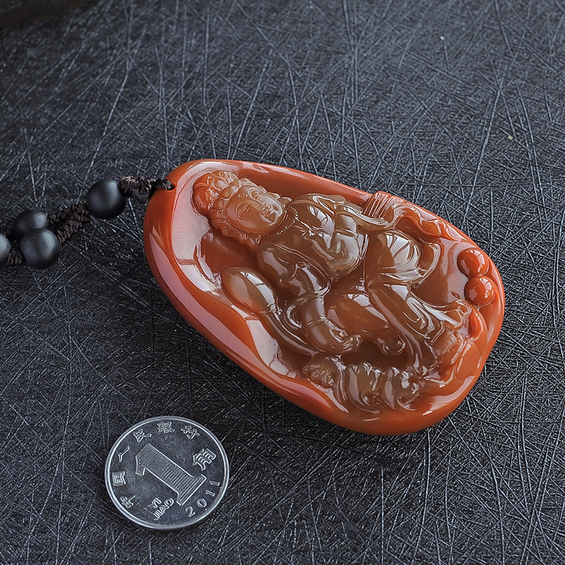 柿子红南红 - 红掌柜珠宝