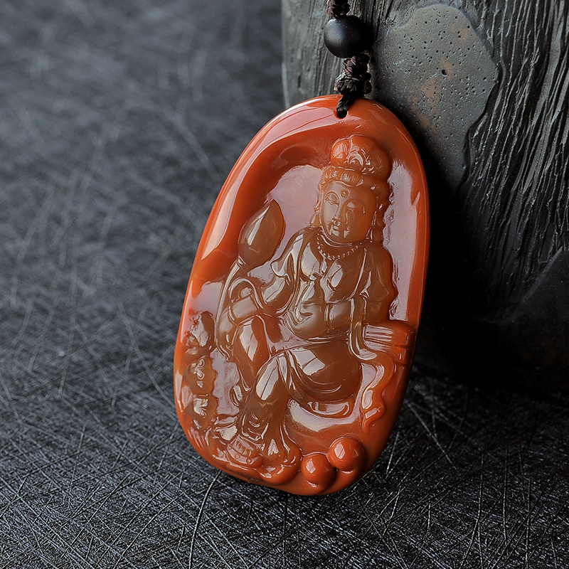 南红吊坠 - 红掌柜珠宝