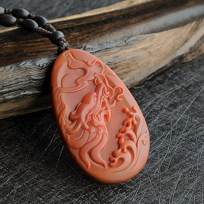 南红龙牌 - 红掌柜珠宝