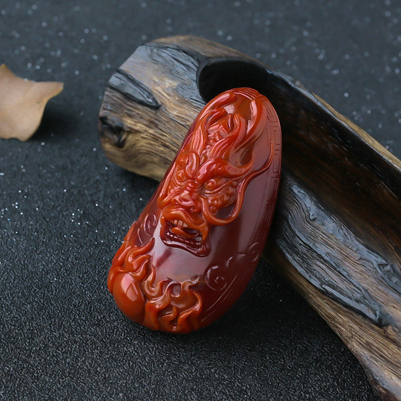 南红吊坠 - 红掌柜珠宝