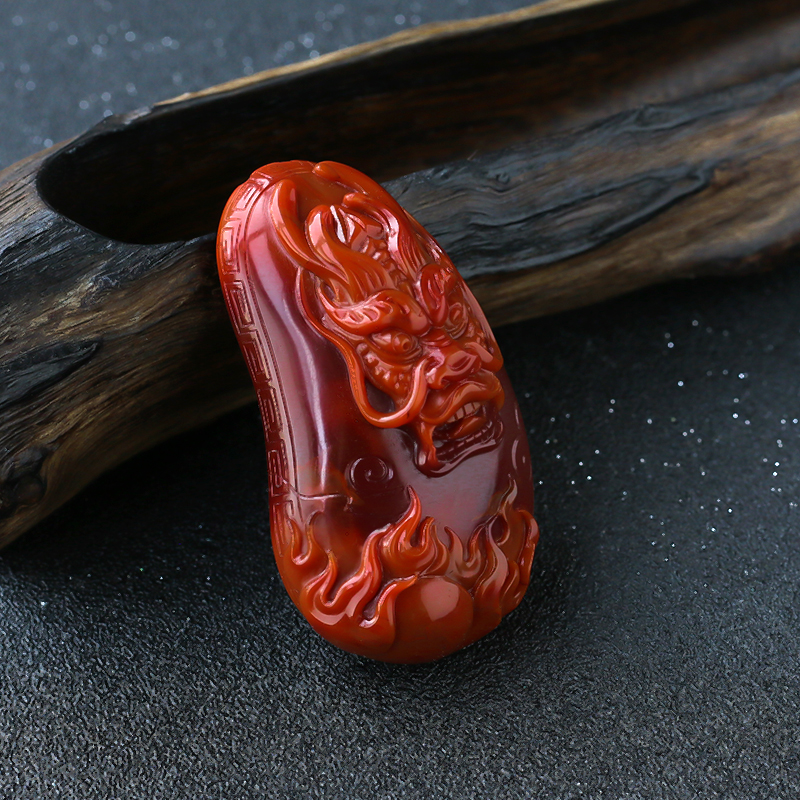 南红龙 - 红掌柜珠宝