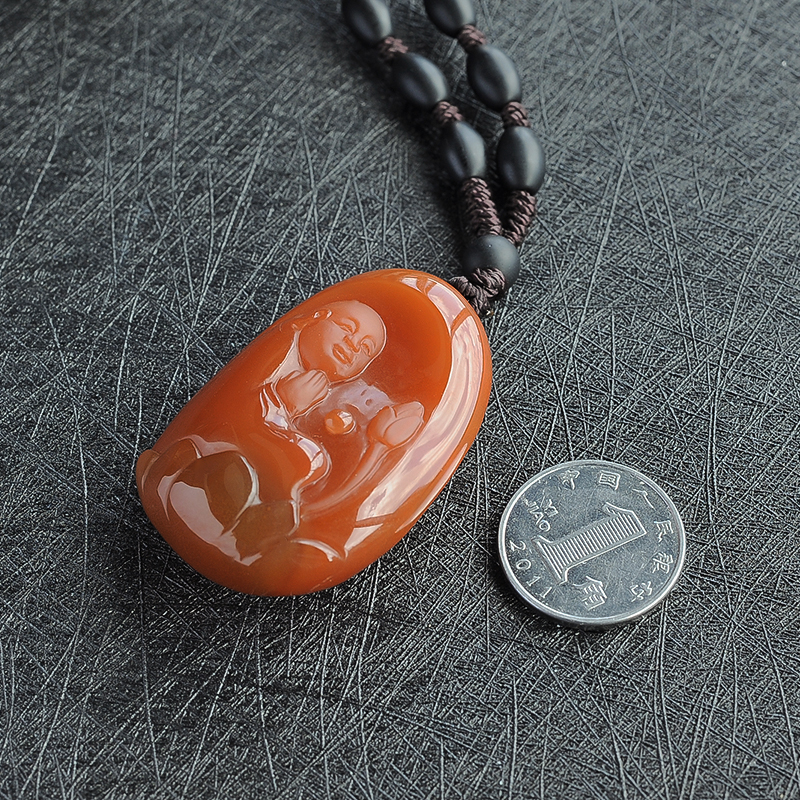 柿子红南红 - 红掌柜珠宝