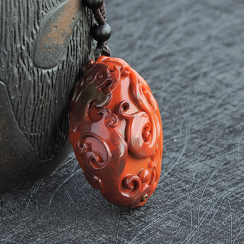 南红龙凤 - 红掌柜珠宝