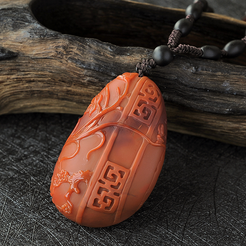 南红吊坠 - 红掌柜珠宝