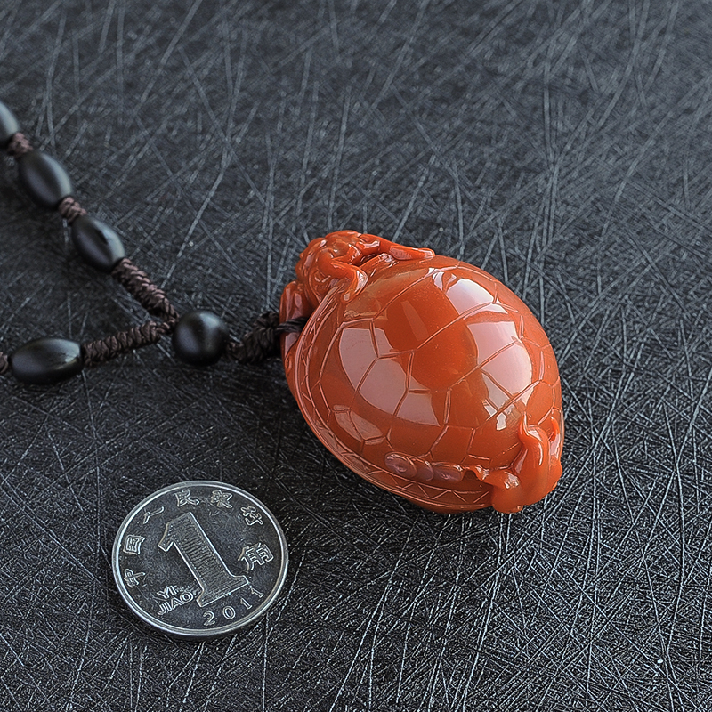 柿子红南红 - 红掌柜珠宝