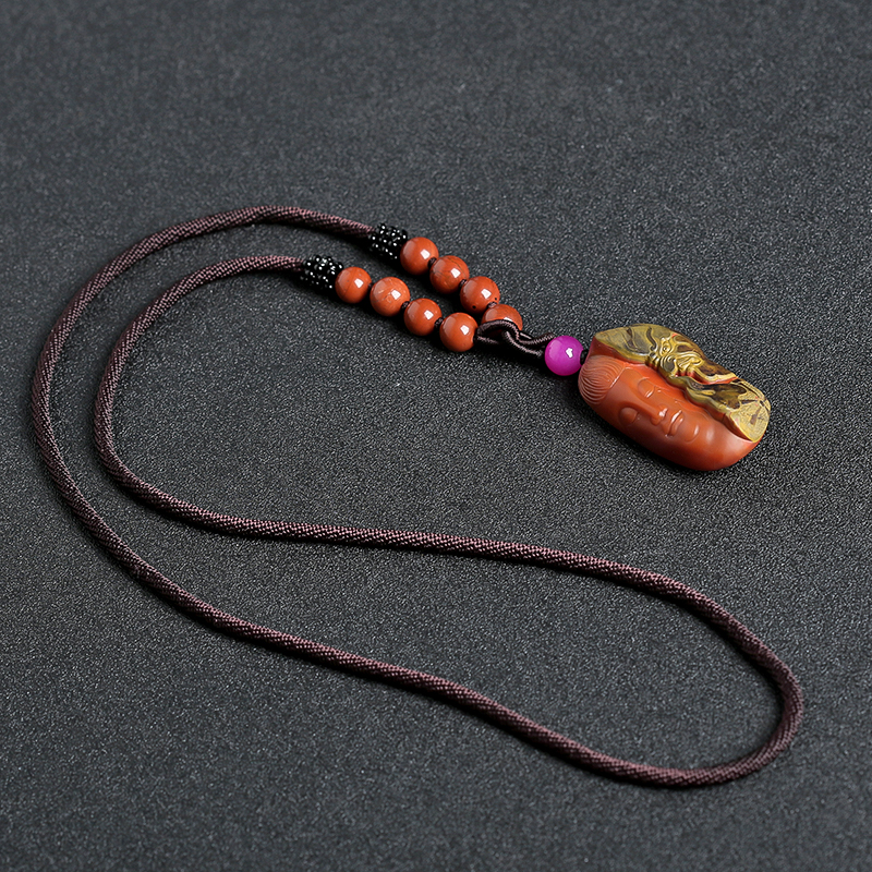 带皮南红 - 红掌柜珠宝