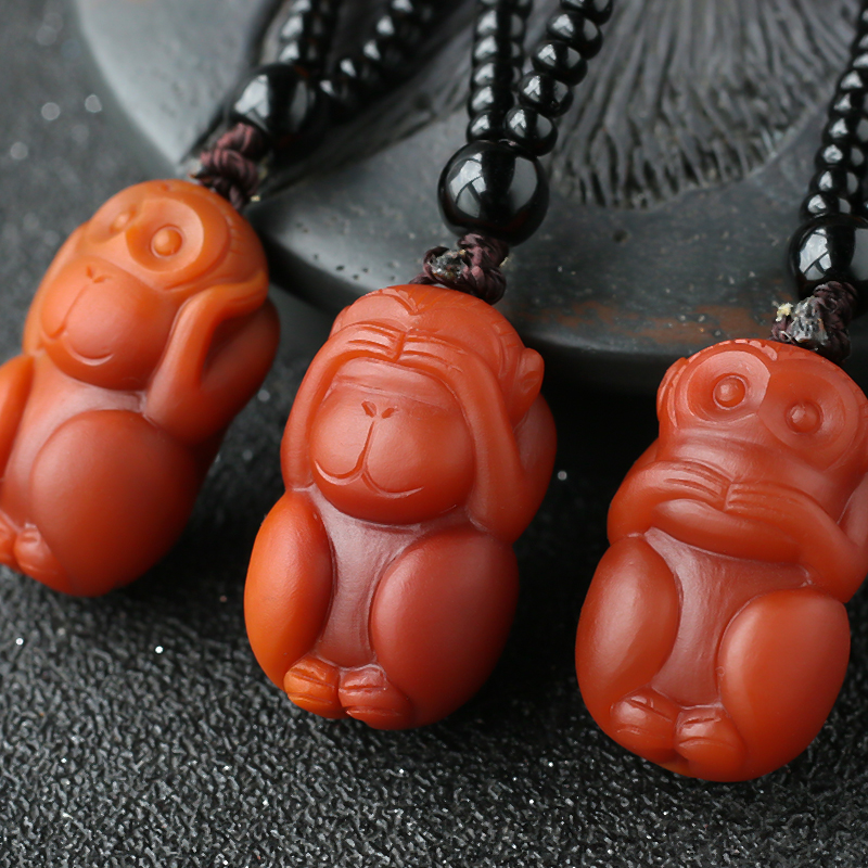 南红猴子 - 红掌柜珠宝